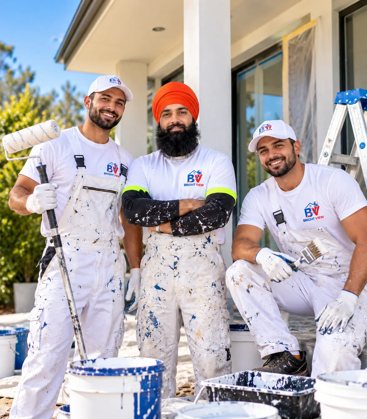 Bright View Painting team of professional painters working in Wagga Wagga