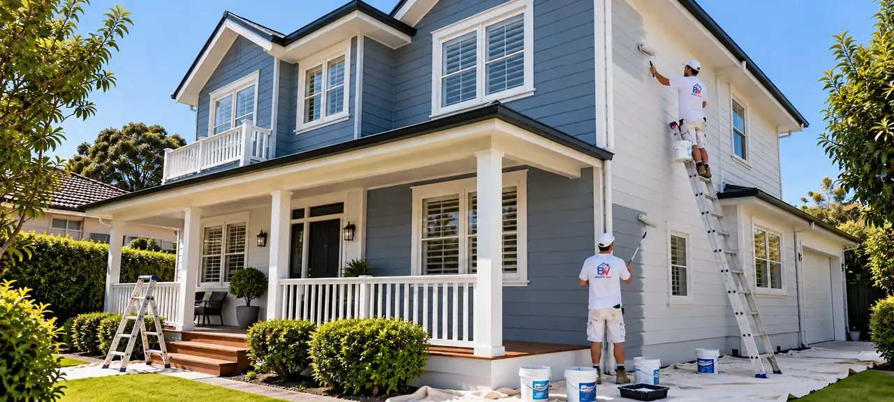 Full Home Exterior Repaint by Brightview Painting