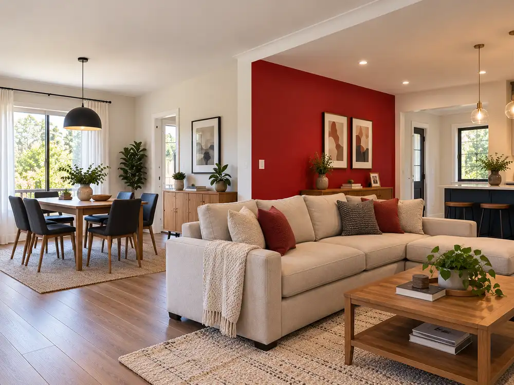 Full interior home repaint project